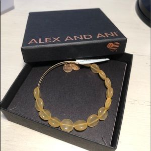 Yellow Beaded Bracelet